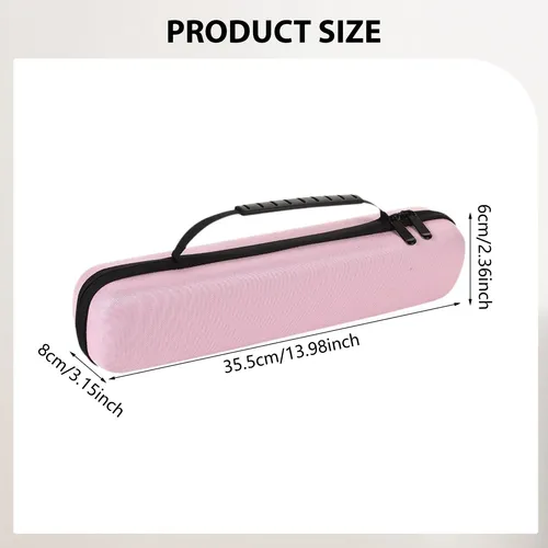 Estuche Rígido Para Plancha De Pelo, Bolsa De Transporte De