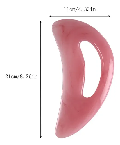 Herramienta De Masaje Gua Sha Grande Para Drenaje Linfático