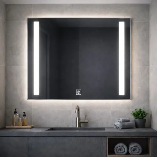 Espejo Luz Led Touch 60×80 Dimerizable Rectangular Electrico