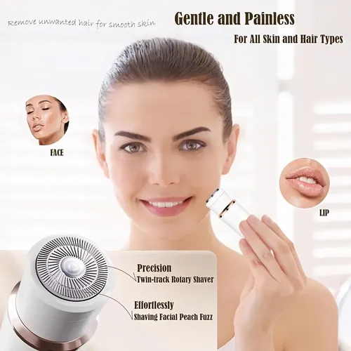 4 In 1 Women’s Epilator – Electric Intimate Area Tool
