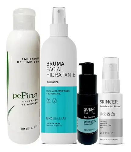 Skincare Facial Piel Seca Rutina Diaria Biobellus