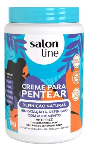 Salon Line Crema De Peinar Definición Natural X 1 Kg