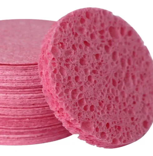 Esponjas Faciales Comprimidas, Absorbentes, Duraderas Y Exfo