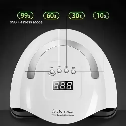 Cabina Profesional Uv Led Para Uñas 180w 24v 5a Seisa