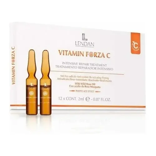 Lendan Sérum Reparador con Vitamina C y Ácido Hialurónico para Rostro 2mL
