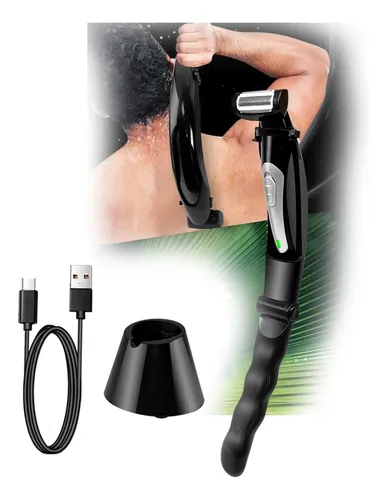 Depilación De Espalda Y Afeitadora Corporal Con Mango Ergonó