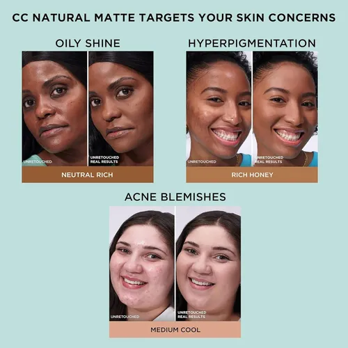 Base Cc Matte It Cosmetics 11w Light Medium Warm 1.08 Fl Oz