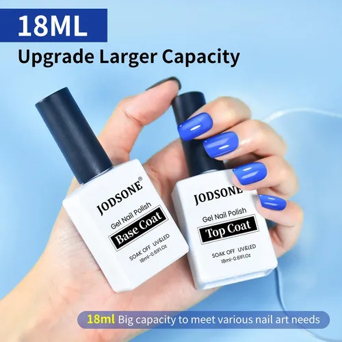 Set Base Y Top Coat Jodsone 18 Ml Para Gel
