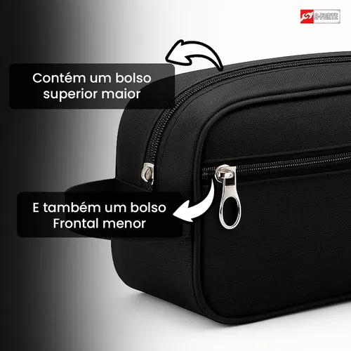 Bb //neceser Impermeable De Poliéster Negro Unisex Large C