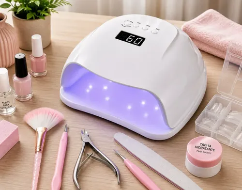 Cabina Uñas Led Uv 24w Sensor Secado Rápido Manicura Y Pedic