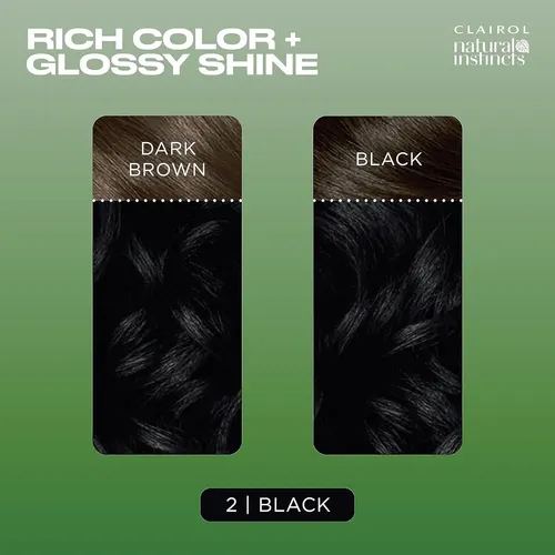Tinte Vegano Clairol Natural Instincts 2 Black (5.85 Oz)