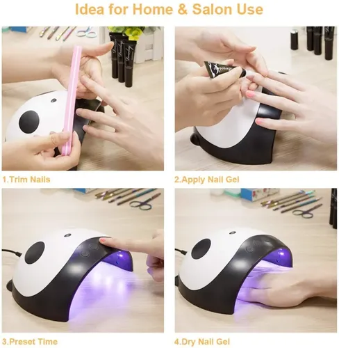 Cabina Uv Led Para Uñas Gel Semipermanente 36w Manos Y Pies