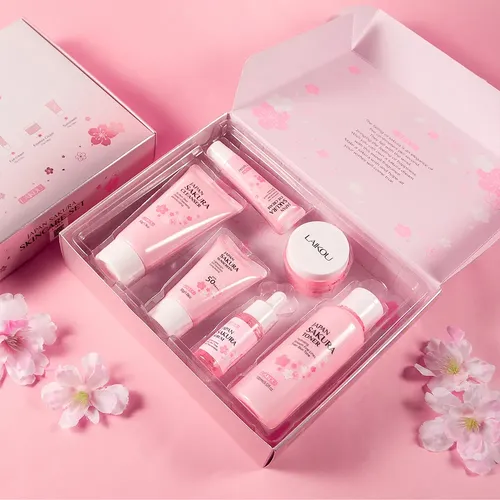 Set 6 Productos Cuidado Facial Japan Sakura Gift