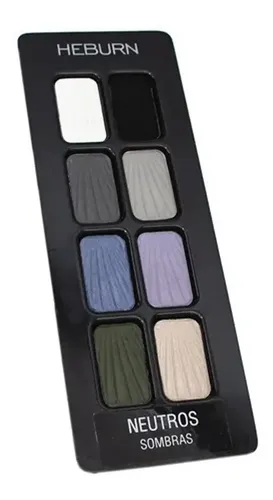 Heburn Maquillaje Profesional Paleta Neutra Sombras Ojos 940