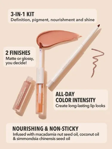 Sheglam Soft 90’s Glam 3 En 1 Lip Liner Extracto