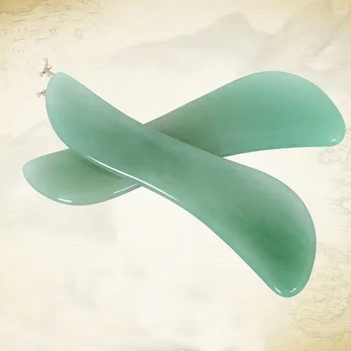 Jade Gua Sha Para Masajes Y Terapia Facial Spa Natural