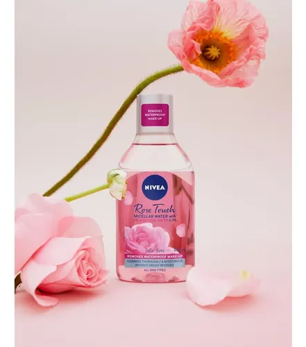 Nivea Agua Micelar Doble Fase Rose Touch 400 Ml
