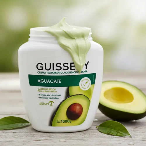 Mascara Capilar Tratamiento Crema De Aguacate X 1k Guisseny