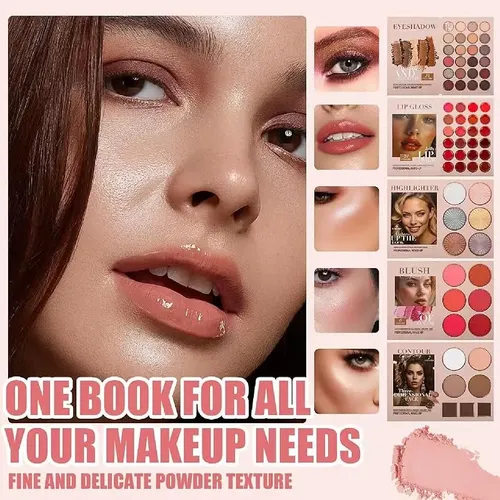 Paleta De Maquillaje Profesional De 67 Colores, Kit 5 Capas