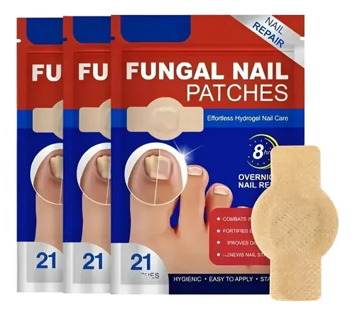 Parches Para Uñas Jf Fungal, 63 Unidades
