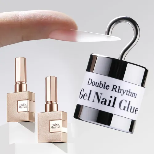 Set Pegamento Gel Transparente Para Uñas Postizas 2 Pcs