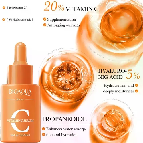 Suero Facial Antioxidante Con Vitamina C 2026 Glow Acne Bioa