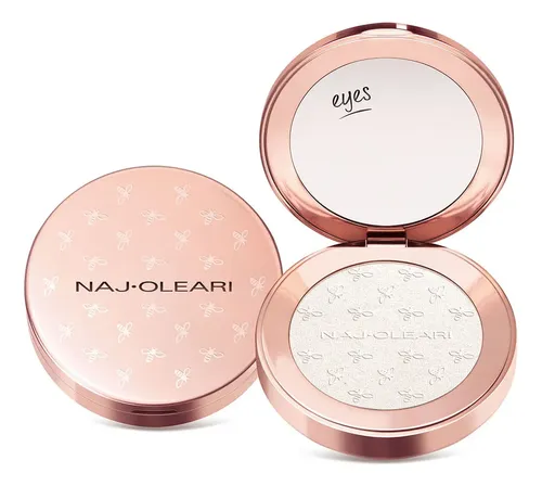 Naj Oleari Colour Fair Eyeshadow Wet & Dry Color 01 Pearly Snow