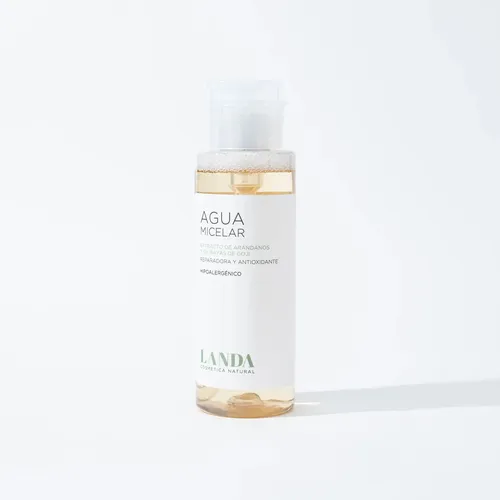 Landa Agua Micelar Desmaquillante Limpieza Facial Vegana