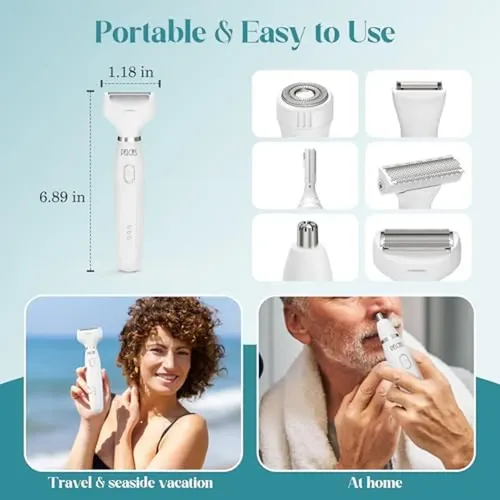 Depiladora Elactrica Pelcas 6en1 Bikini Trimmer Mujer