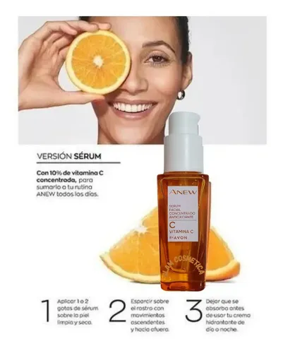 Avon Anew Serum Concentrado Vitamina C Antiedad Antioxidante