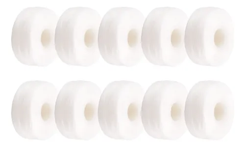 10 Rollos De Hilo Dental, 50 M, Higiene Bucal, Limpieza Dent