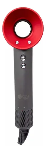 Secador De Pelo Supersónico Inteligente Ksm Hd 1600 Rojo