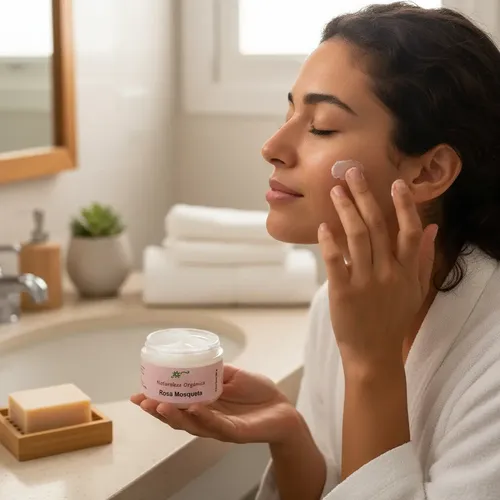 Crema Artesanal De Rosa Mosqueta