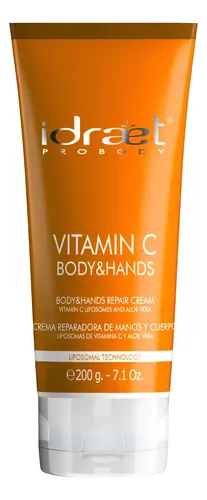 Idraet Crema Para Cuerpo Vitamina C Body Reapir Cream 200g