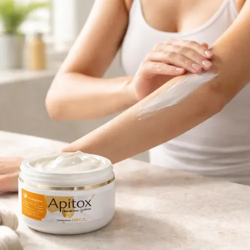 Crema Apitox Contra El Dolor Vasomotora Contracturas 250cc