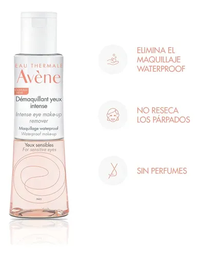 Desmaquillante Avène Bifásico Waterproof para Ojos Sensibles de 125 mL