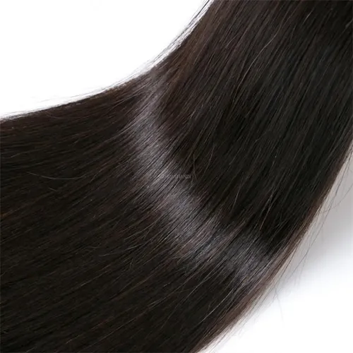 Cortina De Cabello Humano Liso 100% Remy 55 Cm Qn