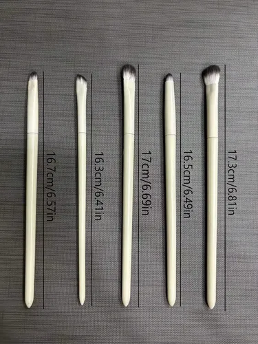 Set De 5 Brochas De Maquillaje For Sombra De Ojos &rf