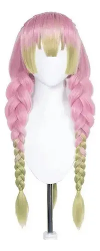 – Peluca De Rol Wig Braid, Personajes De Anime Kanroji )