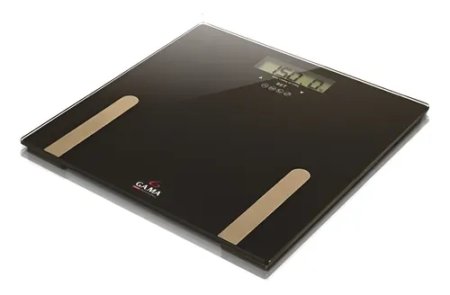Balanza Digital Medidora De Grasa Y Masa Gama Scf2000 Negra