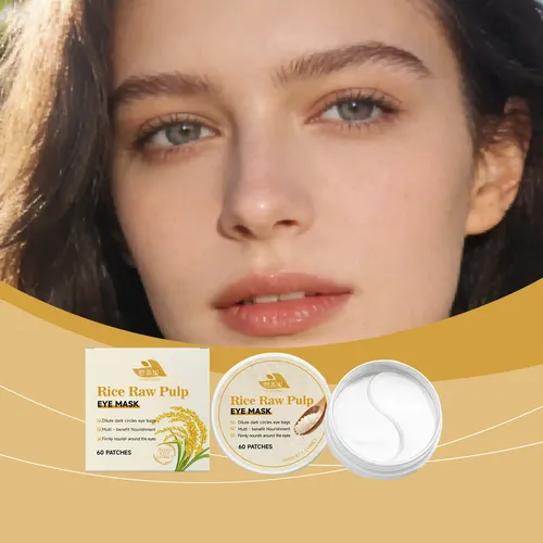 Mascarilla De Ojos Con Suero De Arroz Hanchobit Para Hidrata