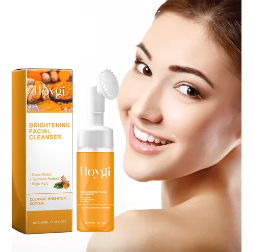 Hoygi Gel De Limpieza Facial Con Cúrcuma, Limpieza Profunda