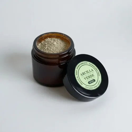 Mascarilla Detox Arcilla Verde 40g Vegana Natural