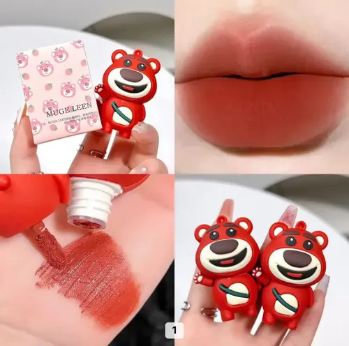 Labial Liquido Terciopelo Forma De Animalitos Cute