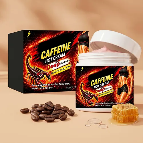 Crema Corporal Caliente Reafirmante Con Cafeína 60 G