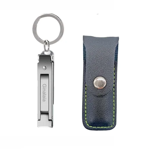 Cortador De Uñas Portátil De Acero Inoxidable, Llavero Alemá Small