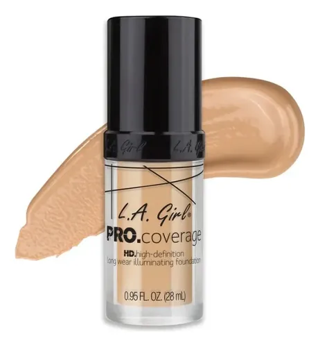 Base Pro Coverage L.a Girl Alta Cobertura Tono Fair