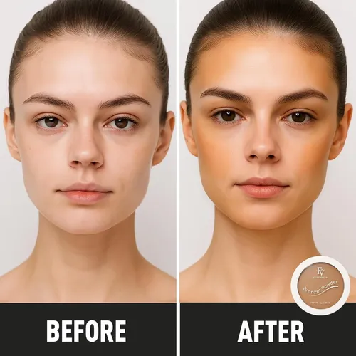 Polvo Bronceador Fv 7.94g Sin Talco Acabado Mate Natural