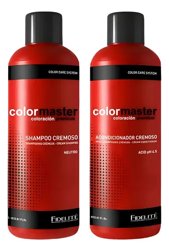 Combo Fidelité Color Master Shampoo + Acondicionador Cremoso 900ml