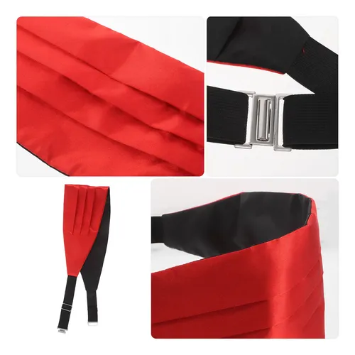 Tuxedo Satin Cummerbund: Accesorio Formal De Esmoquin Para